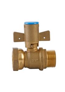 Quality Antirust Practical Copper Pipe Shut Off Valve Heatproof Nontoxic wholesale