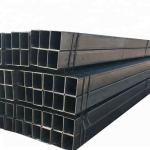 Carbon Black Iron Painted Surface Seamless Pipe Section 75x35 Carbon Steel
