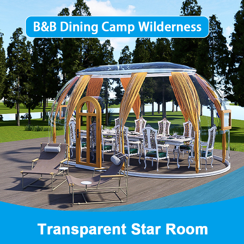 Sun Room House Terrace Outdoor Camp Camping Tent 4.4 m Restaurant