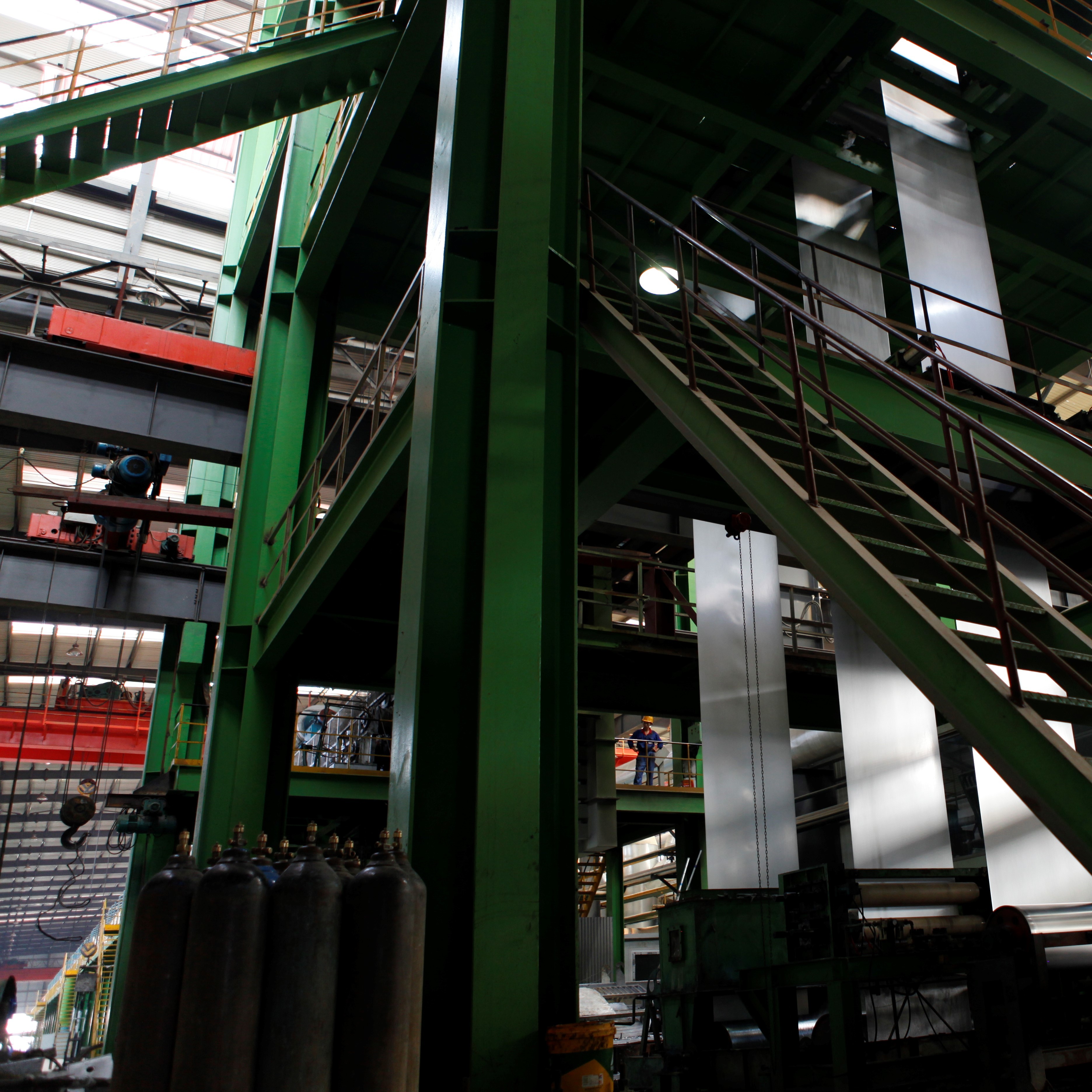 CGL Hot Dip Galvanizing Line Continuous 0.8~1.7mm 450mm 120000TPY