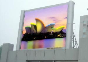 Quality Weatherproof Backdrop Outdoor Full Color Led Display Commercial Ads wholesale