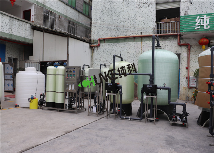 Frp 5tph Industrial Water Purification Equipment For Food Factory