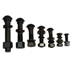 Quality Hot DIP Galvanizing Carbon Steel Rail Fish Plate Bolt China Manufacturer wholesale