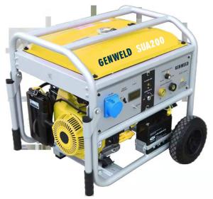 Quality GENWELD SUA200A Portable Petrol 200A MMA Welding Machine With AC 5.5Kw Auxiliary Output ( Rated Cycle:60%/180A/27.2V) wholesale
