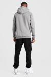 OEM 65% Cotton Streetwear Pullover Hoodies Embroidery With Facemask