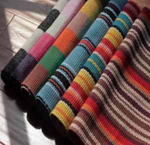 Quality Hand-woven mat Cotton material Children's mat wholesale