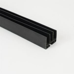Quality Flexible Wide PVC Profile for Industrial Settings Black wholesale