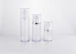 Transparent plastic airless pump bottle 120&150ml China manufacturers empty