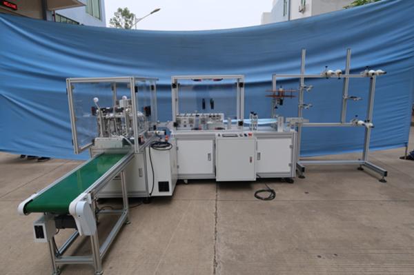 Ultrasonic 12KW Disposable Mask Making Machine Adult Antiviral 70ppm