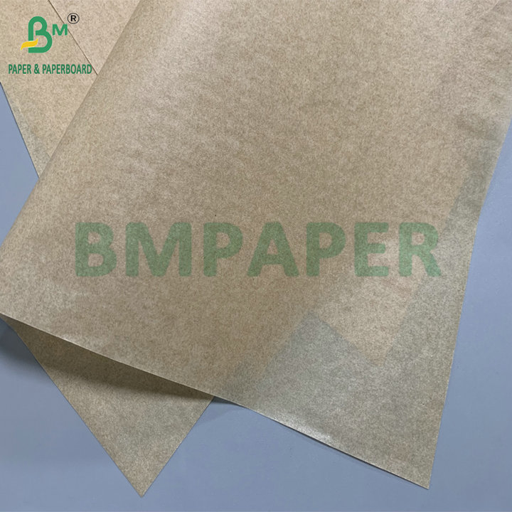 35gsm 45gsm Non-stick Baking Brown Parchment Paper Oilproof Paper  