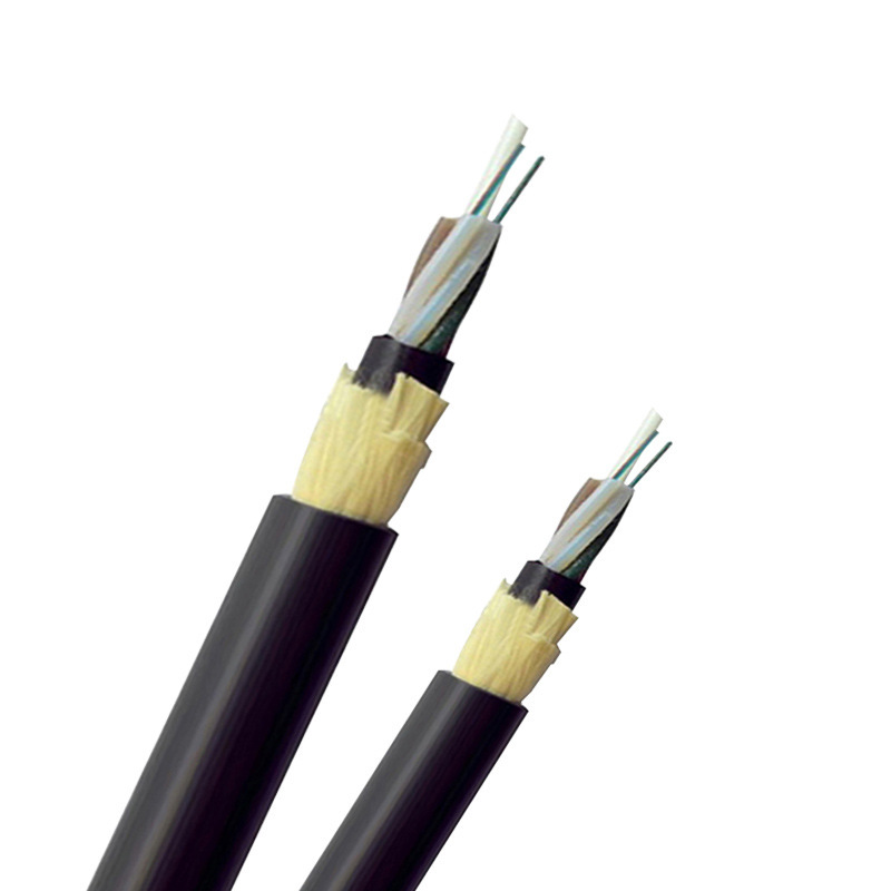 PE Jacket 12 Core Span 100m ADSS Fiber Optic Cable