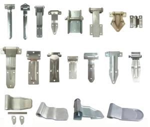 Quality 73x73mm Stainless Truck Trailer Door Latch Polished Finish wholesale