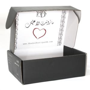 Quality Flocking 450gsm Recycled Cardboard Corrugated Paper Box wholesale