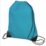 Logos Portable Carry Non Woven Bags Custom Printed Dust Shopping Red Drawstring