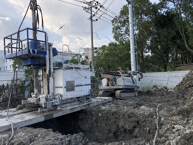 DGZ-150B Stepping Type Multi-pipe Jet Grouting Drilling Rig