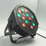 Cheap Indoor Led Par Light 18 X 1w/3w Flat Par Plastic House Low Cost TSA119