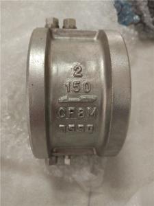 Quality SUS Wafer Double Disc Check Valve 2&quot; 150LB wholesale