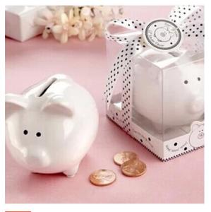 Quality New promotion gift creative product lovely piggy bank money box wedding gift wholesale