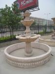 Pineapple Carved Stone Marble Garden Water Fountain Outdoor