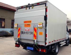 Quality Van truck hydraulic tailgate lifting equipment with voltage 24V or 12V Loaded 700Kg - 3500kg, color can be customized wholesale