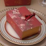 Acceptable Customer's Logo Paperboard Wedding Candy Packaging for Beautiful