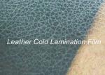 Leather Effect Cold Laminating Film Scratch Resistant For Images Protection