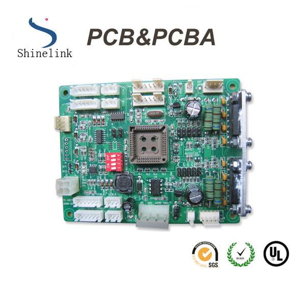 100% E-test Green soldermask pcba board UL / RoHS certificate electronic pcb