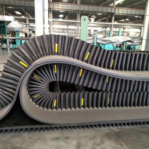 Quality High Strength Rubber Steel Cord Corrugated Sidewall Conveyor Belt wholesale
