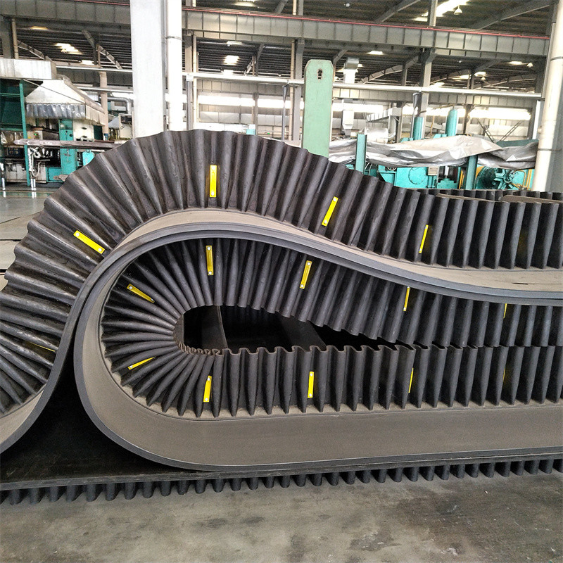 High Strength Rubber Steel Cord Corrugated Sidewall Conveyor Belt
