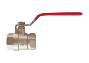 Quality Forging Brass Ball Valve Female Ends Sandblast Nickel Plated Surface wholesale