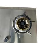 Built-In 2 Burner Gas Cooktop With Tempered Glass Surface High Efficiency Stove