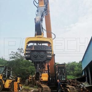 Quality Excavator Attachments Steel Pile Vibro Hammer Used for Iaphragm Wall Retaining wholesale