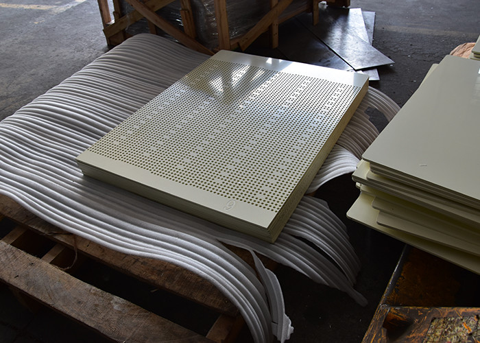 Clear Round Mesh Shape PVC PE PP Plastic Perforated Plate