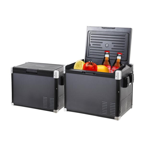 Temperature Range -20 10 C 40L Black Portable Car Refrigerator SUV Freezer for