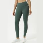 87% Nylon 13% Spandex Workout Leggings Tights 300gsm Workout Clothes For Women