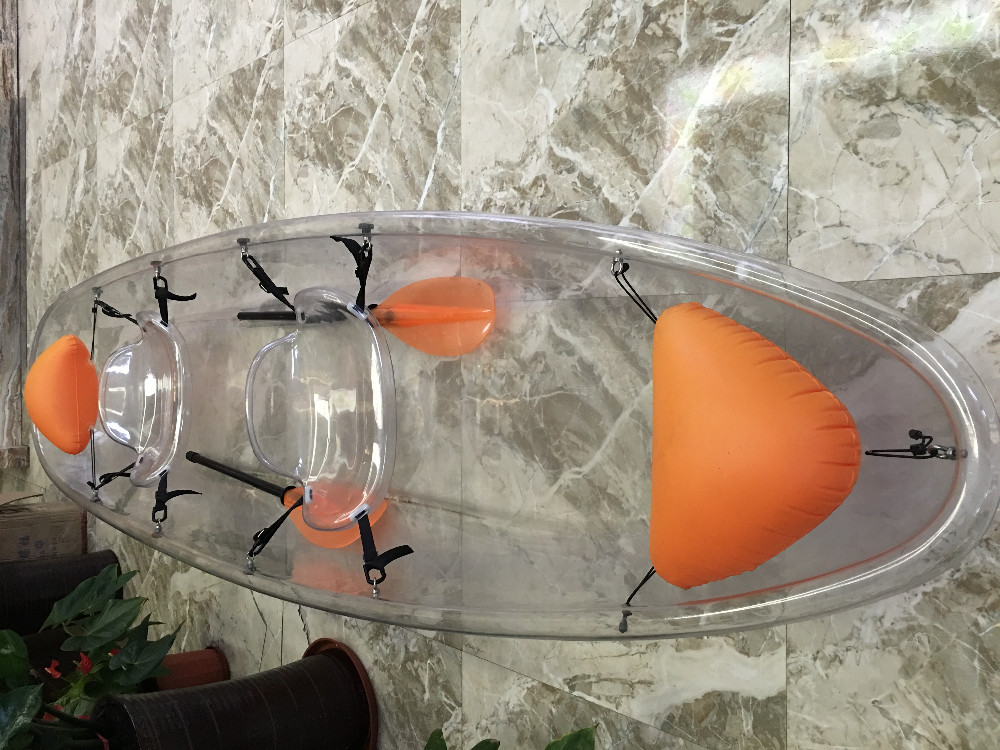 Light - Weight Polycarbonate Sea Kayak With Outrigger For 2 Person