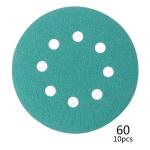 6 Inch 150mm Green Film Sanding Disc Polyester Substrate Ceramic Alumina