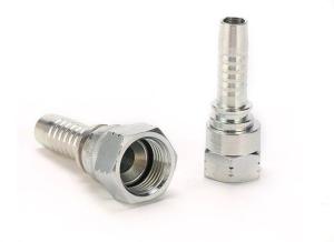Quality 26711Stainless Steel Hydraulic Swaged Hose Fitting Low/High Pressure JIC Female 74 Degree Cone Seat wholesale