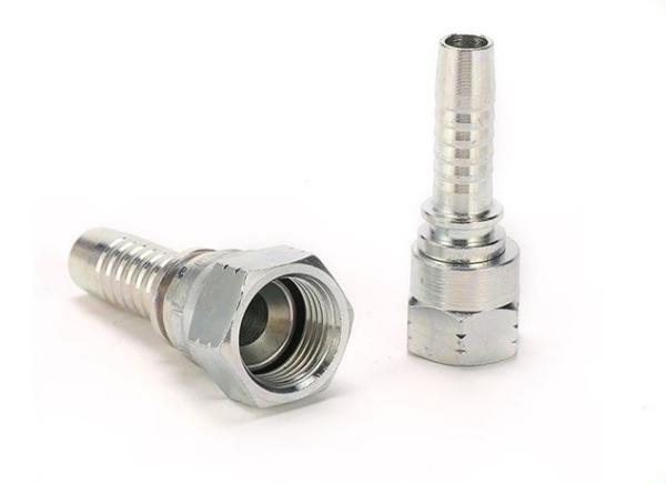 26711Stainless Steel Hydraulic Swaged Hose Fitting Low/High Pressure JIC Female