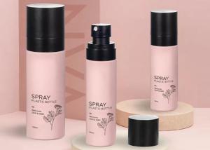 Quality 80ml Matte Pink Pet Plastic Cosmetic Bottle wholesale