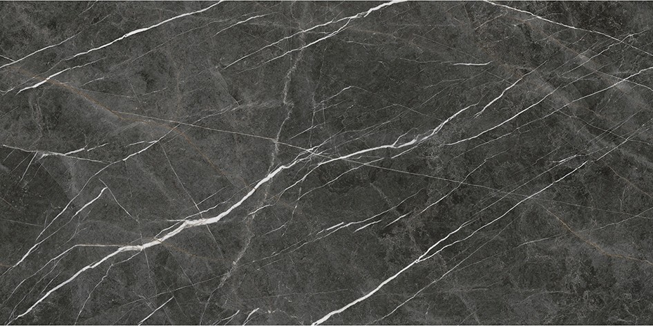 Glossy Polished Black 120*240cm Floor Ceramic Tiles