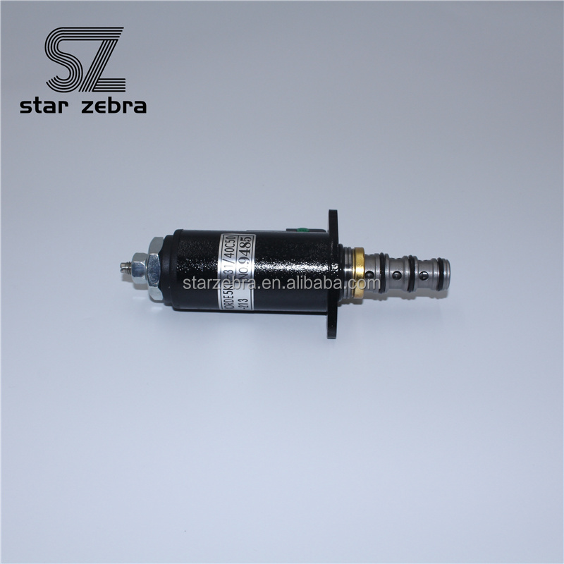 SK200-8 Excavator Hydraulic Main Pump Solenoid Valve KDRDE5K-31 40C50-213 Silver Black Perfect for Construction Industry