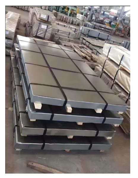Customizable DX51D Galvanized Steel Plate 2.5-2.75mm Thickness for Building