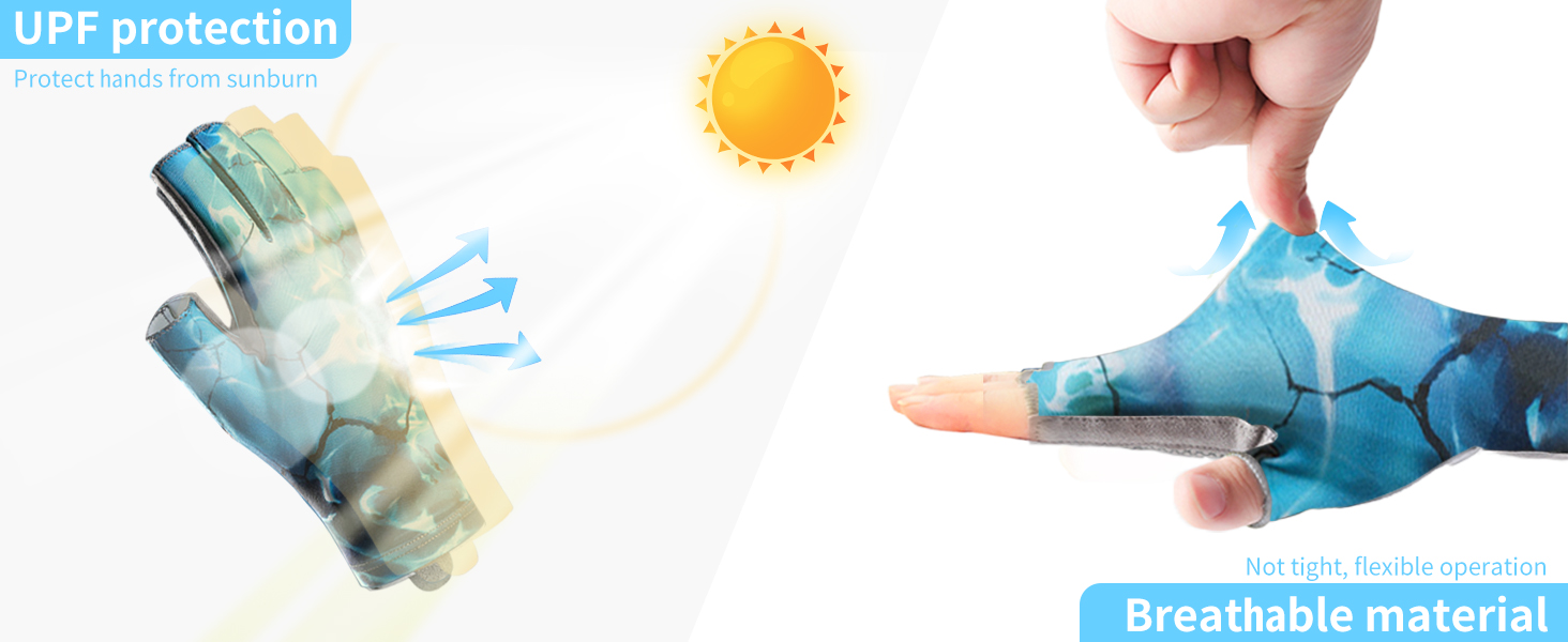 fishing gloves