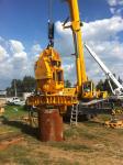Custom Pile Driving Equipment Crane Hanging Vibro Hammer Electric