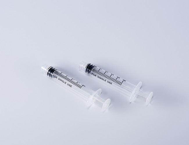 Medical Vaccine Disposable Injection Syringes 3ml Luer Lock Without Needle