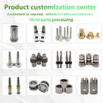 Stamping Metal Die Punch Pins Round Shape 1.2343 Material Rustproof