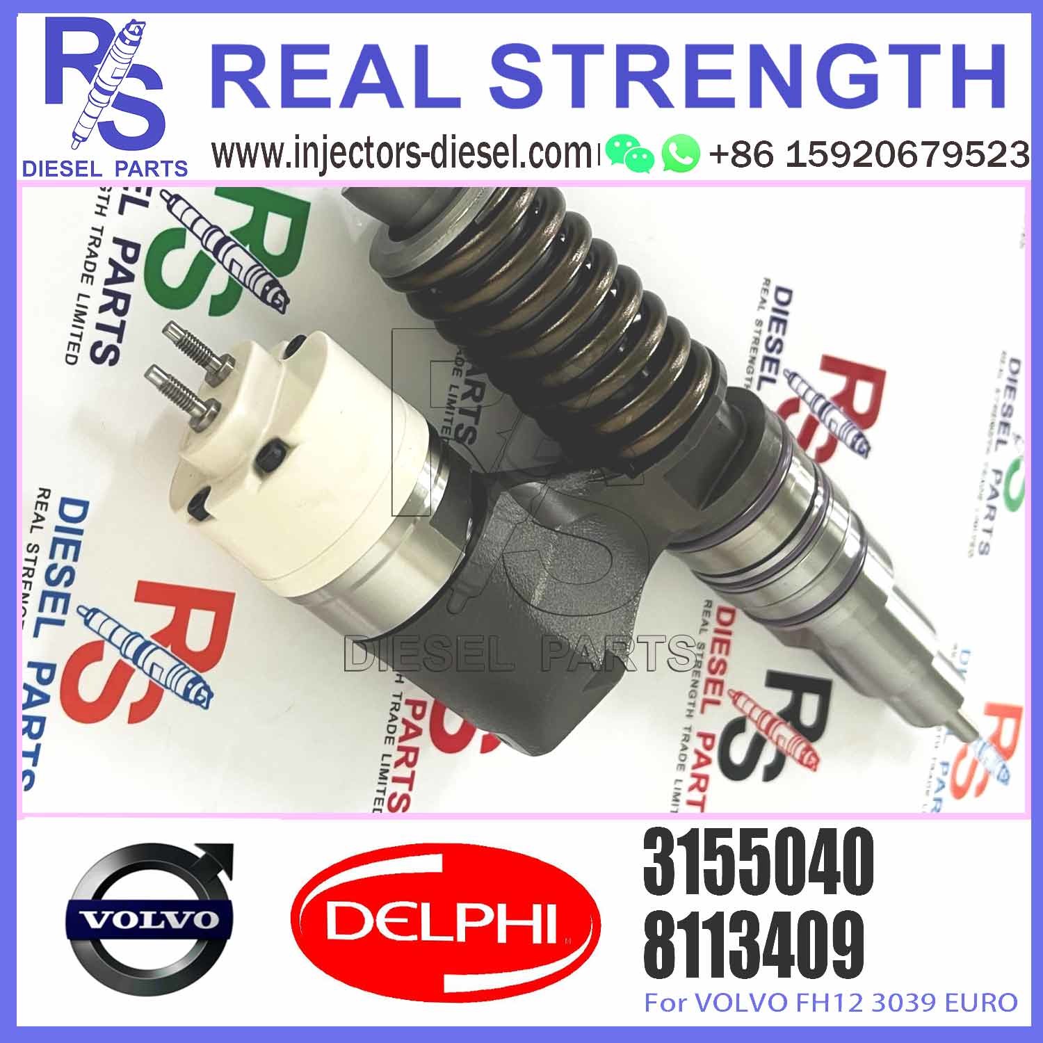 New Diesel Fuel Injector Nozzles BEBE4B01001 8112556 1677154 3155040 For V-O-L-V FH12