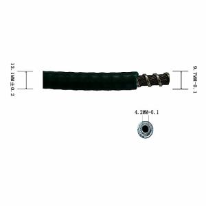 PVC Jacket Mechanical Control Cable Outer Casing LD Series IATF16949 Certificate