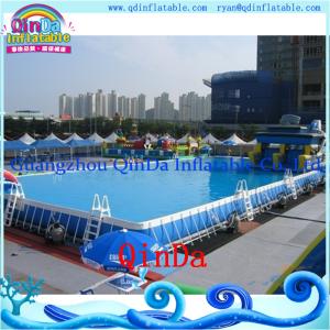 Quality 2015 new removable above ground steel frame swimming pool wholesale